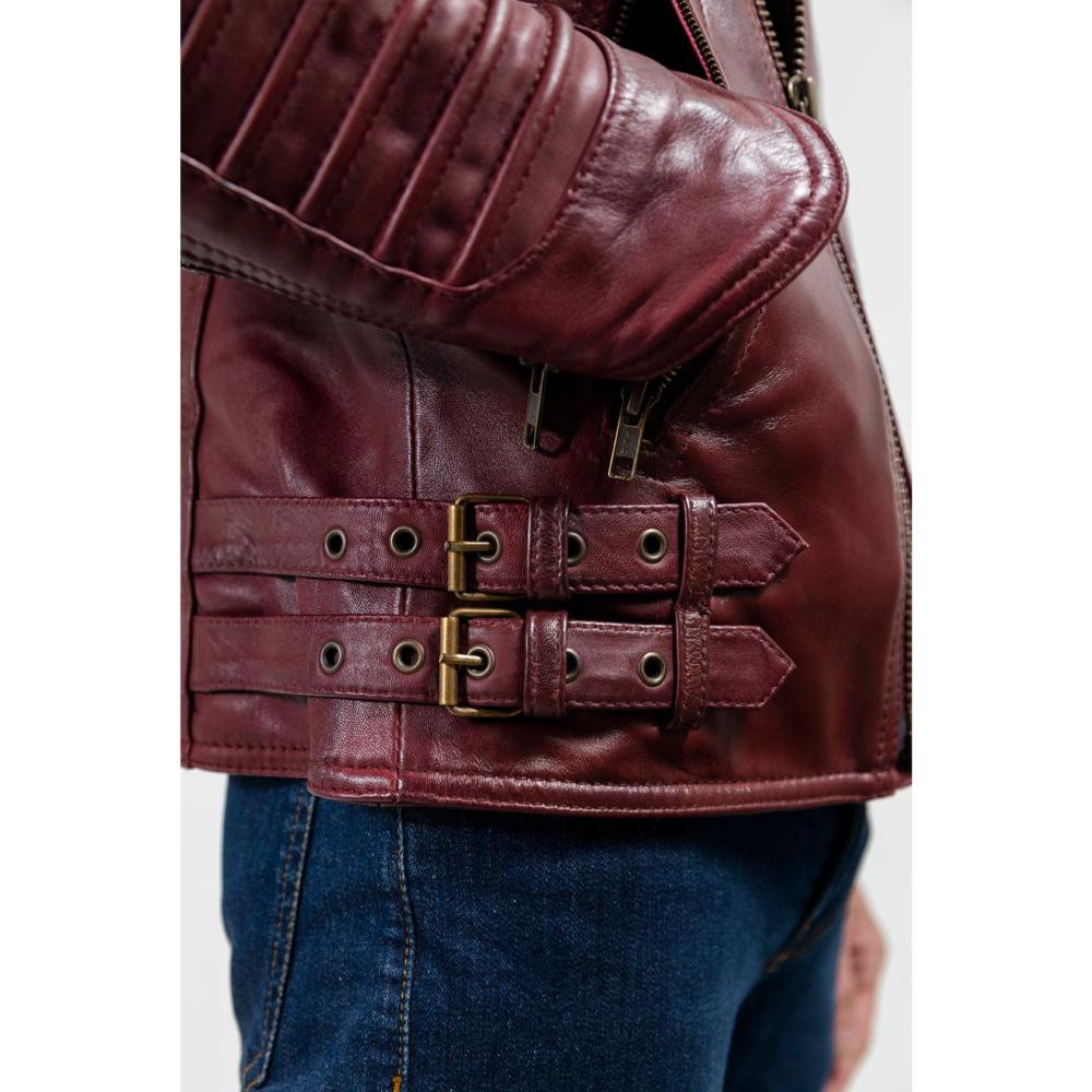 Brooklyn - Men's Fashion Lambskin Leather Jacket (Oxblood) Men's Jacket Best Leather Ny   