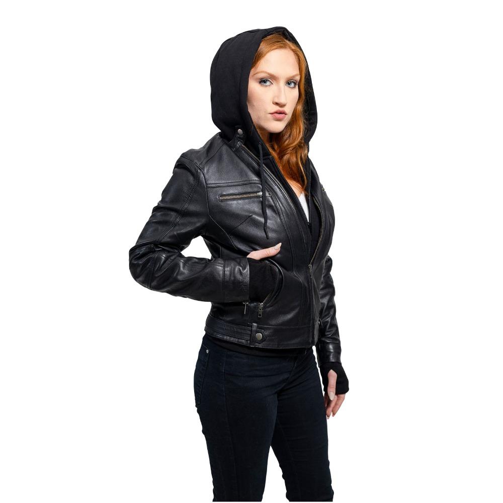 April - Women's Fashion Leather Jacket Jacket Best Leather Ny   