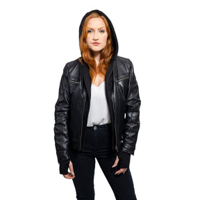 April - Women's Fashion Leather Jacket Jacket Best Leather Ny   