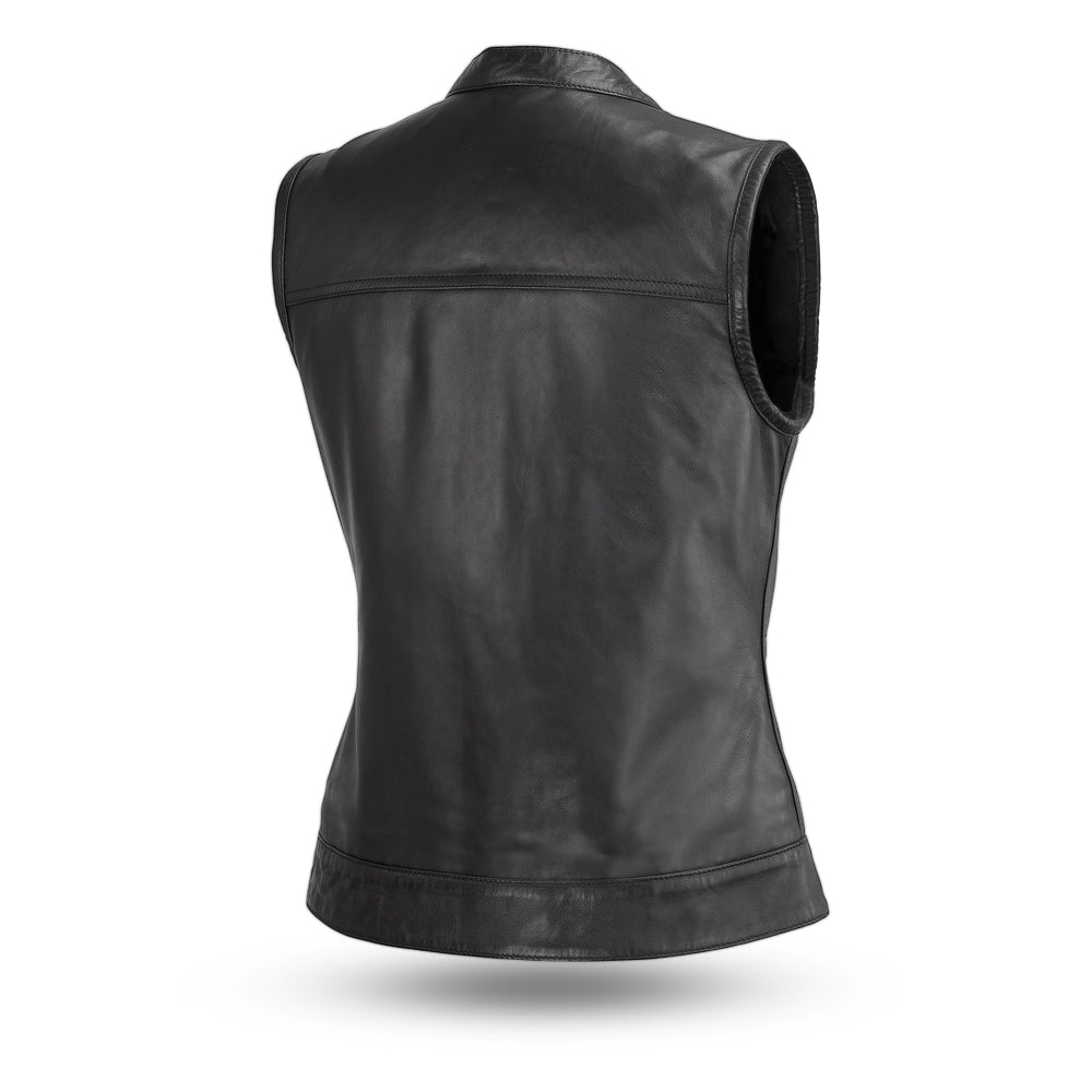 ARYA Motorcycle Leather Vest Women's Vest Best Leather Ny   