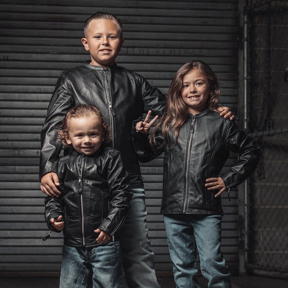 Moto Kid - Kid's Leather Jacket Children's Clothing Best Leather NY Company   