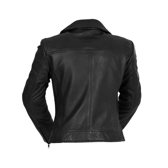 Betsy - Women's Fashion Lambskin Leather Jacket (Black) Jacket Best Leather Ny   