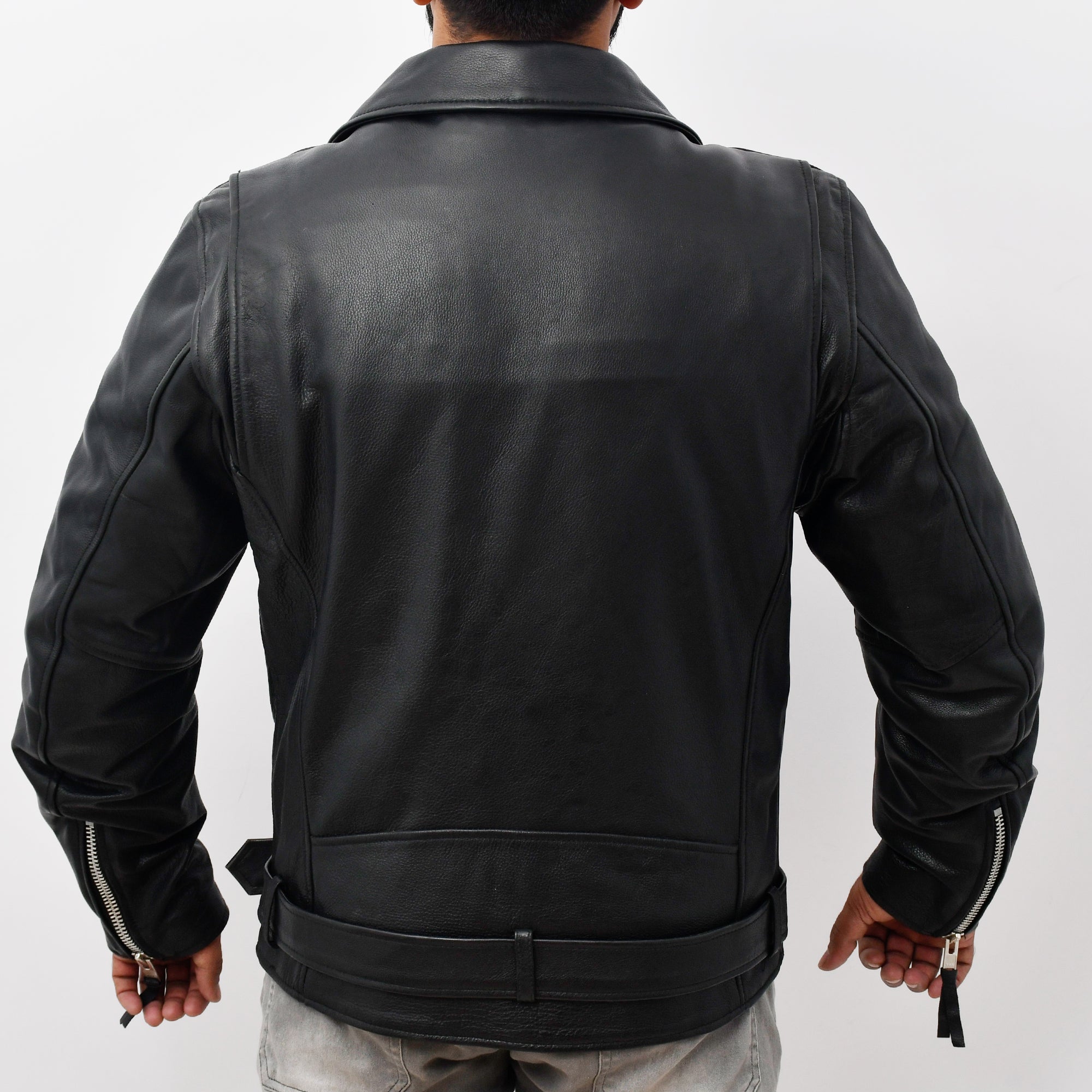 BLACK PANTHAR Motorcycle Leather Jacket Men's Jacket Best Leather Ny   