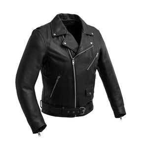 BLACK PANTHAR Motorcycle Leather Jacket Men's Jacket Best Leather Ny Black/Cognac XS 