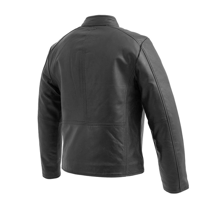 Blake - Men's Fashion Lambskin Leather Jacket (Black) Men's Jacket Best Leather Ny   