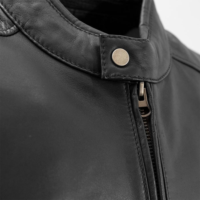 Blake - Men's Fashion Lambskin Leather Jacket (Black) Men's Jacket Best Leather Ny   