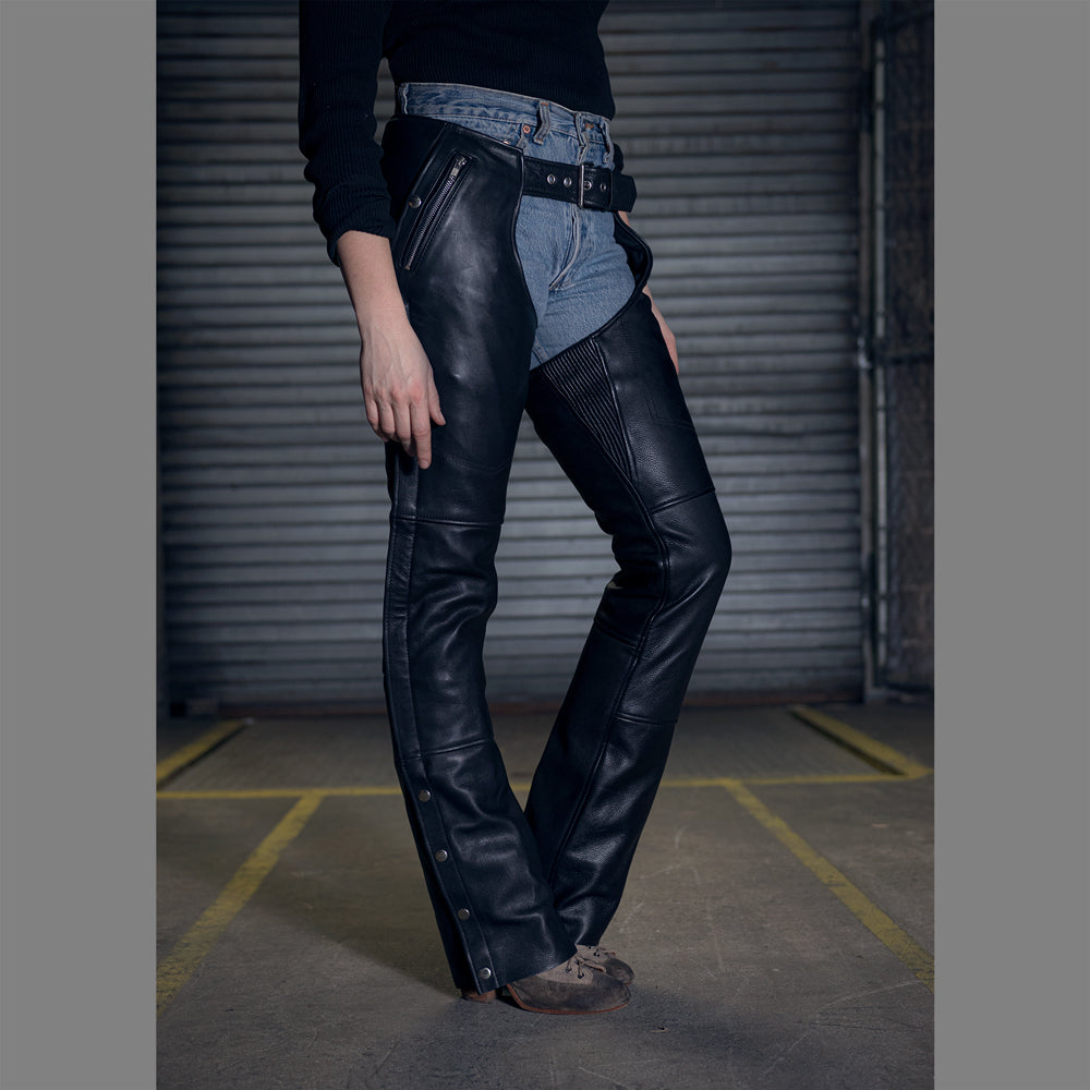 CURVAEOUS Motorcycle Leather Chaps Chaps Best Leather Ny   