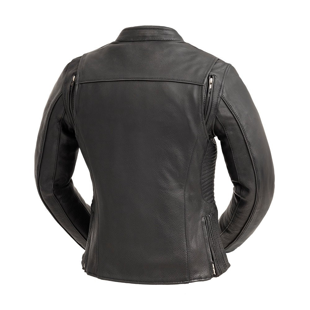 Sable - Women's Motorcycle Leather Jacket Women's Leather Jacket Best Leather NY Company   