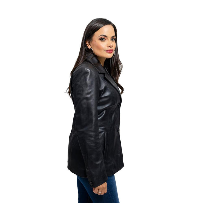 Dahlia - Women's Fashion Lambskin Leather Jacket Jacket Best Leather Ny   