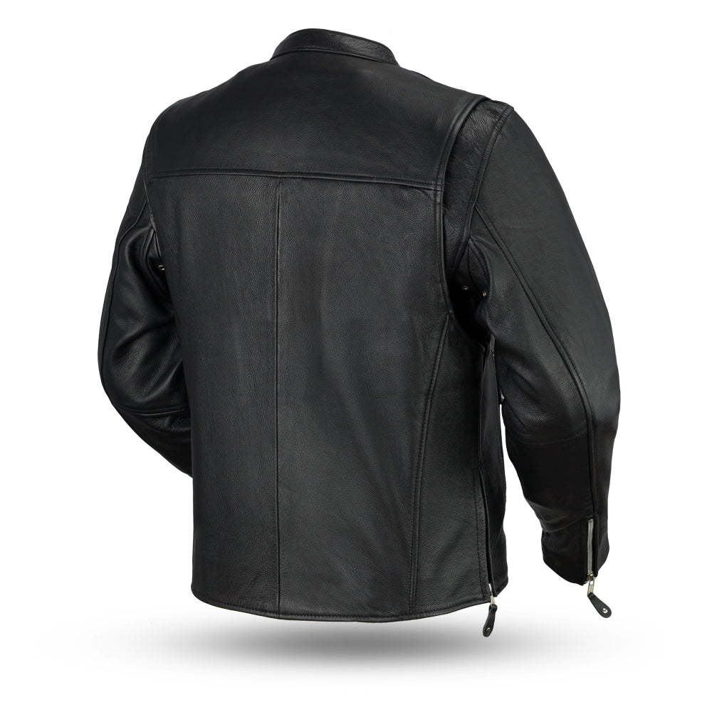 DAREDEVIL Café Style Leather Jacket Men's Jacket Best Leather Ny   