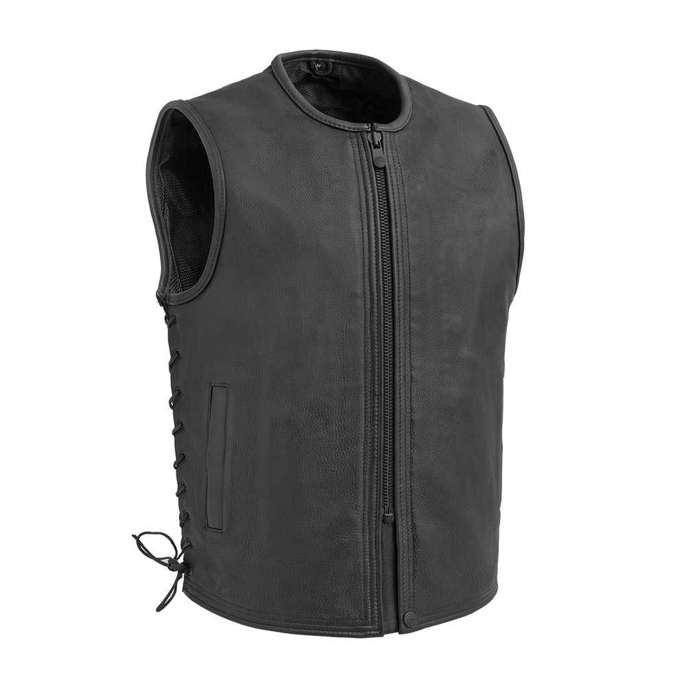 Best leather biker vest best sale