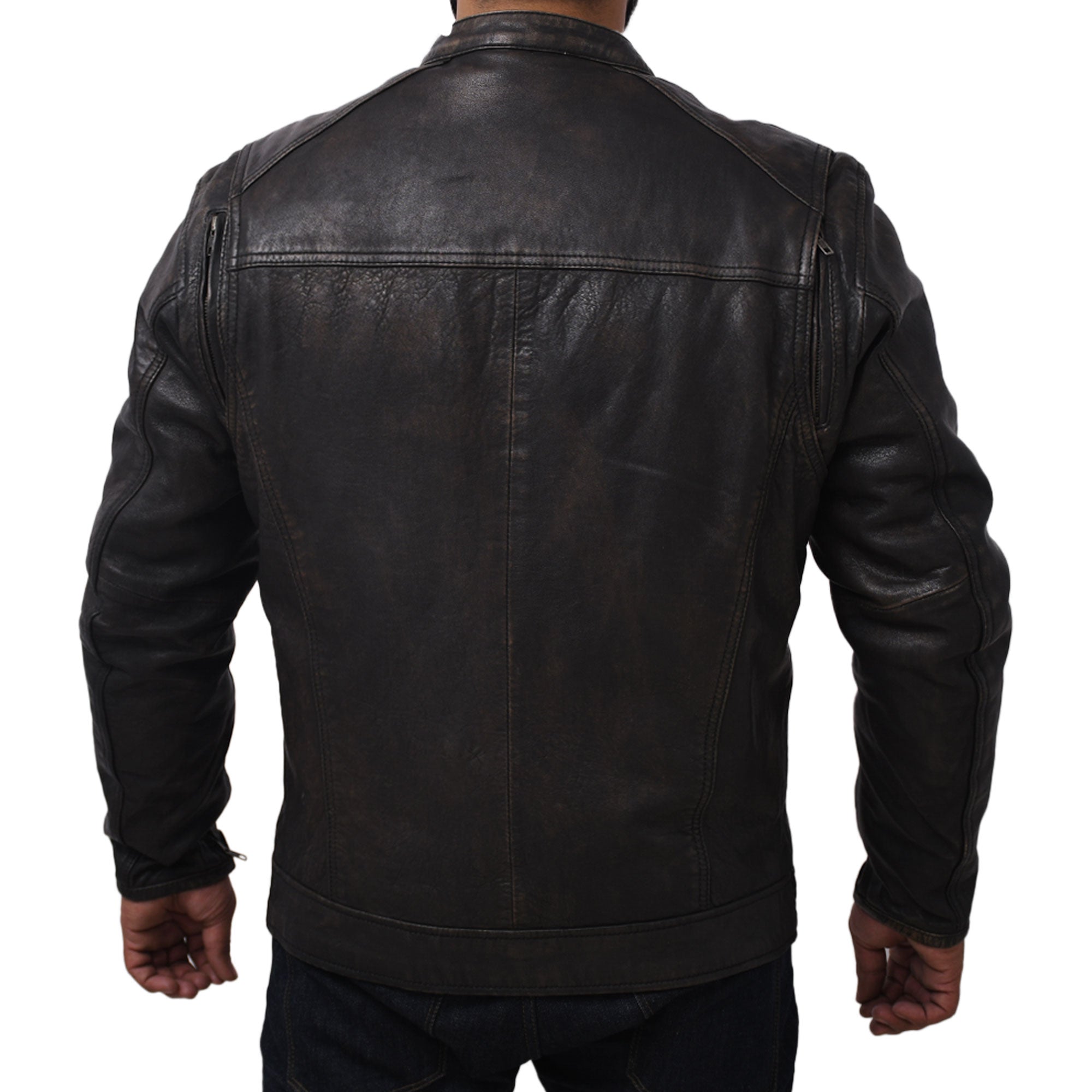 EAGLE Motorcycle Leather Jacket Men's Jacket Best Leather Ny   