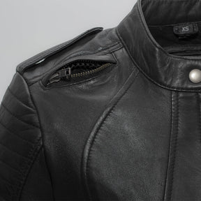 FASHIONABLE Motorcycle Leather Jacket Women's Jacket Best Leather Ny   
