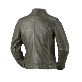 Favorite - Women's Fashion Leather Jacket (Army Green) Jacket Best Leather Ny   