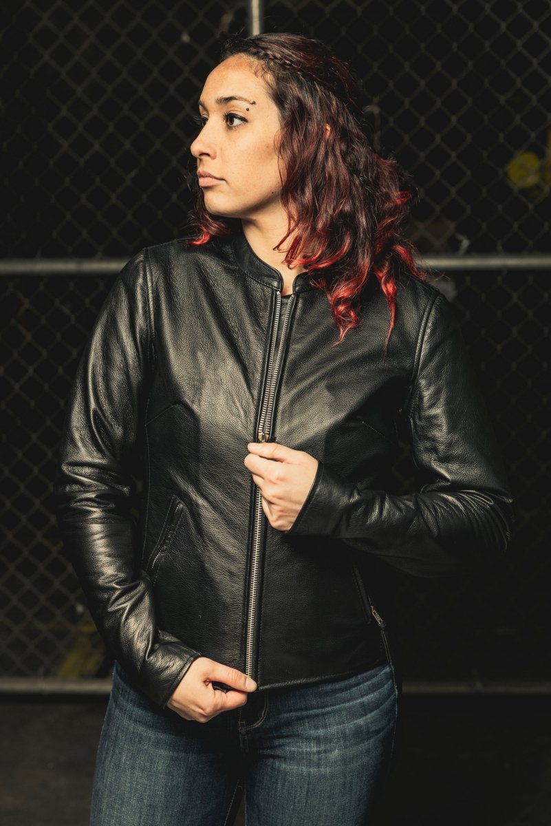 Seraph - Women's Motorcycle Leather Jacket Women's Leather Jacket Best Leather NY Company   