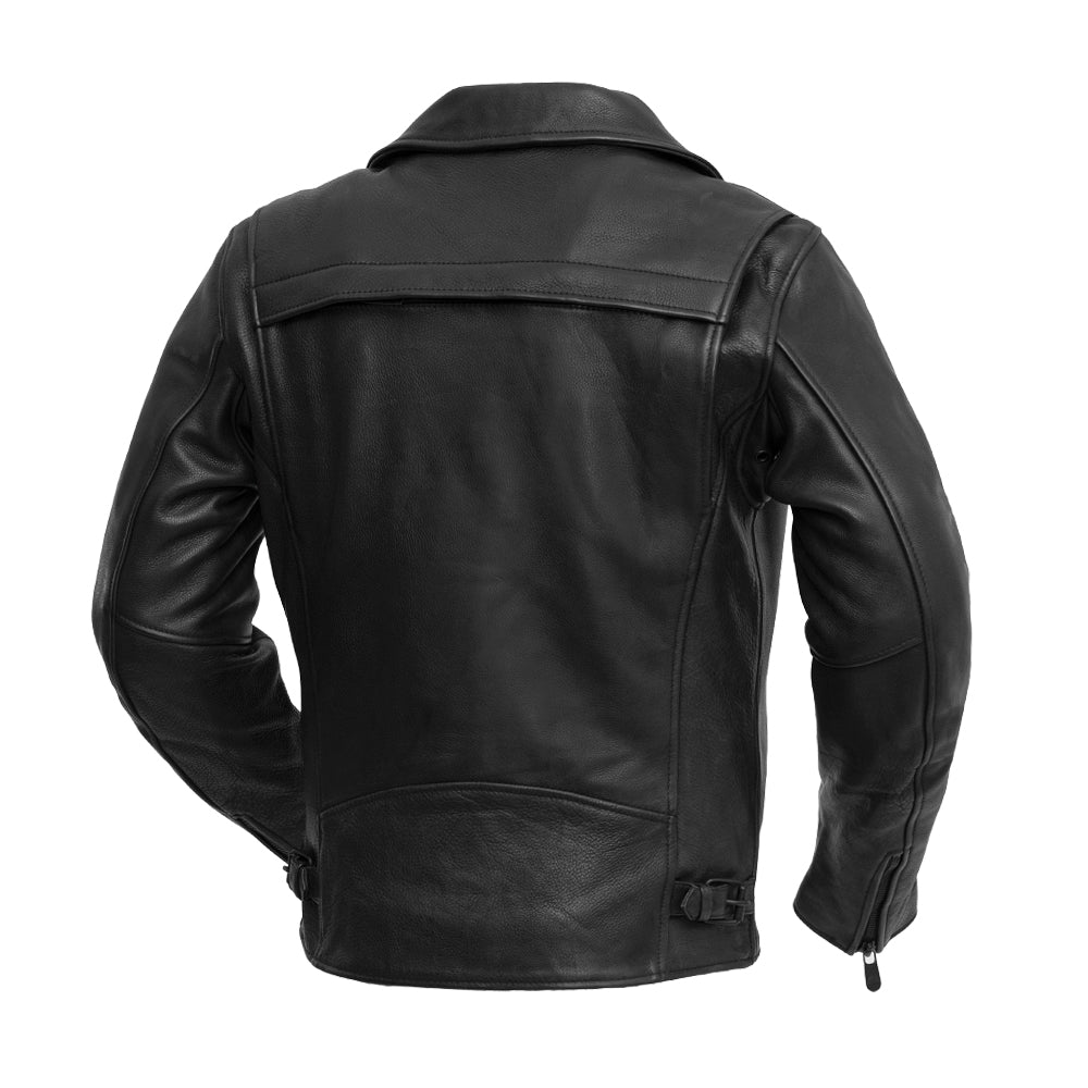 GAMER Motorcycle Leather Jacket Men's Jacket Best Leather Ny   