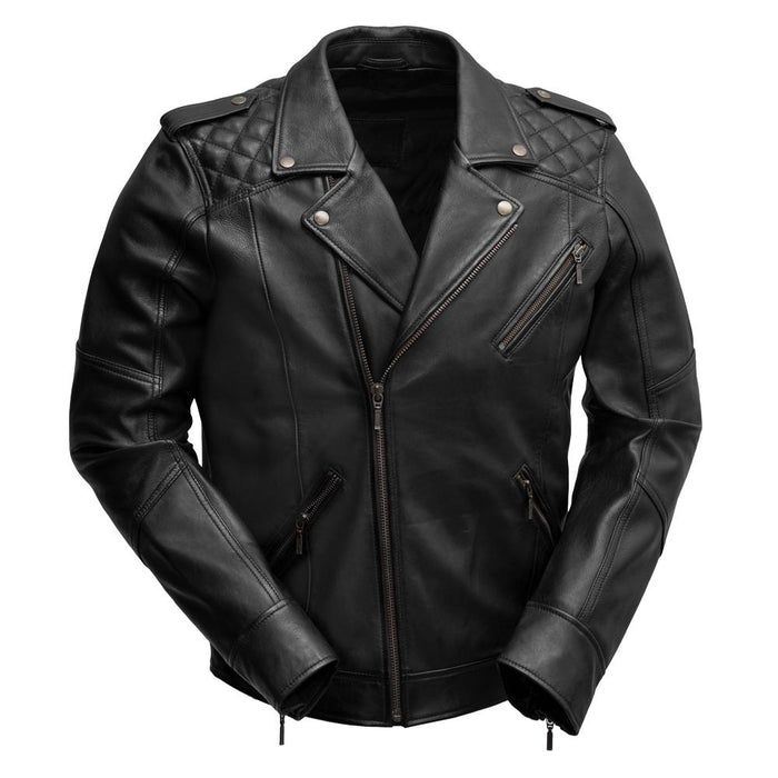 Gavin - Men's Fashion Lambskin Leather Jacket Men's Jacket Best Leather Ny S  