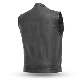 JETT - Motorcycle Leather Vest Men's Vest Best Leather Ny   