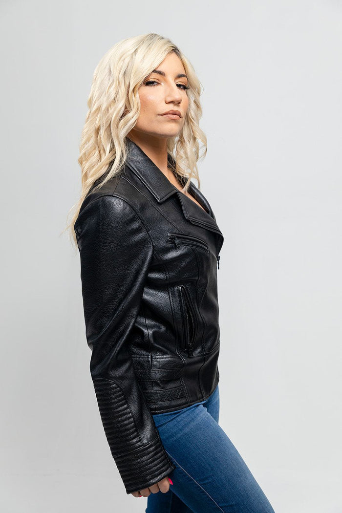 Lauren - Women's Vegan Faux Leather Jacket Jacket Best Leather Ny   