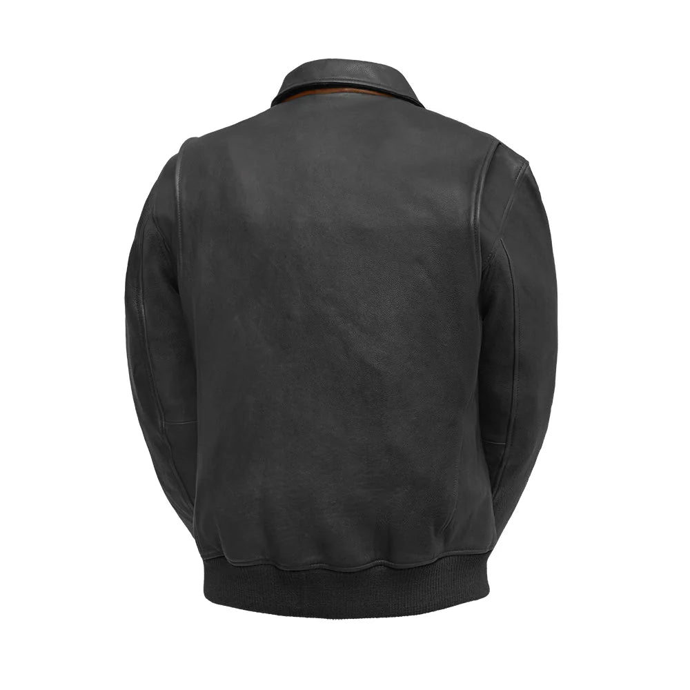 Striker Moto Bomber - Men's Leather Jacket Men's Leather Jacket Best Leather NY Company   