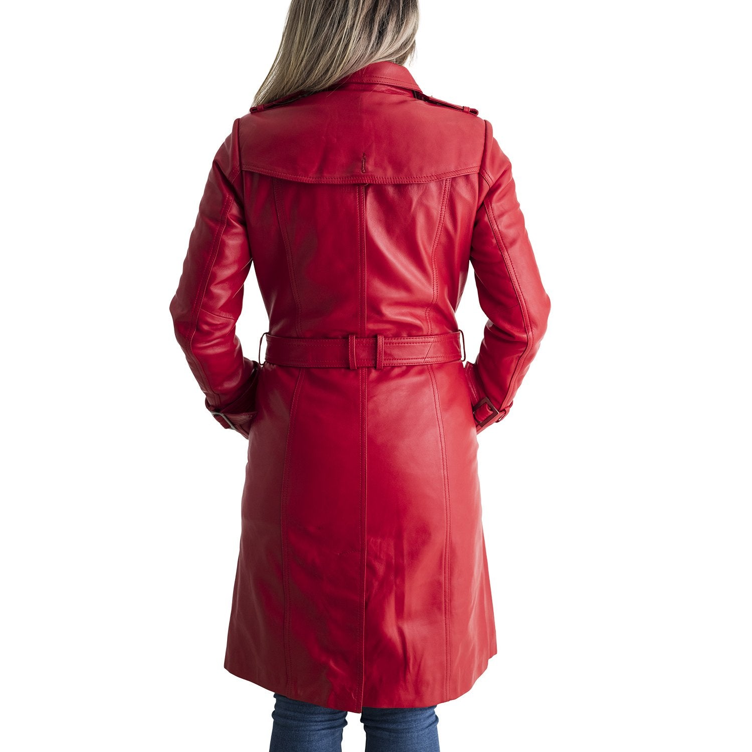 Olivia - Women's Leather Jacket Red Jacket Best Leather Ny   