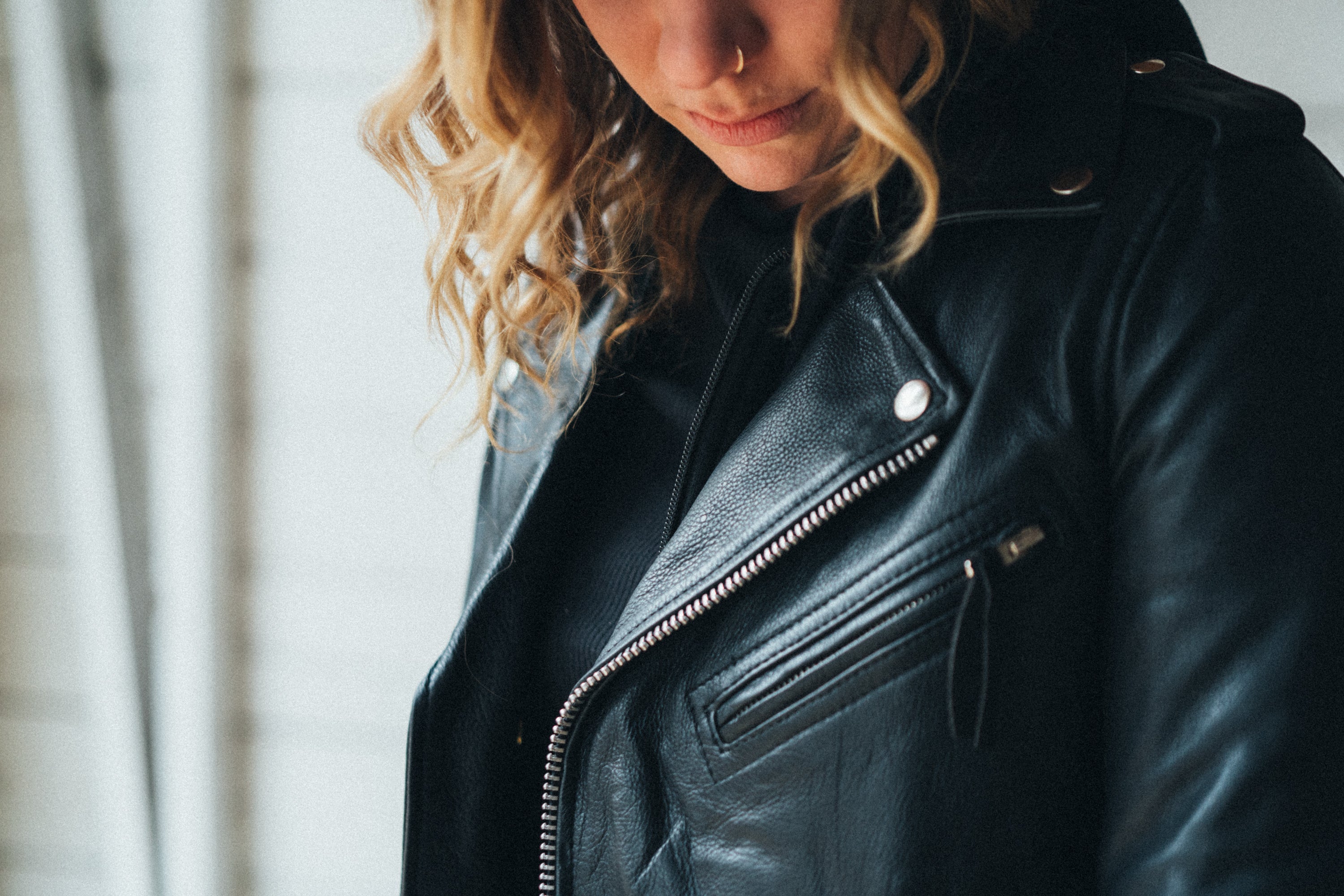 RACE UP Motorcycle Leather Jacket (Removable Hood) Women's Jacket Best Leather Ny   