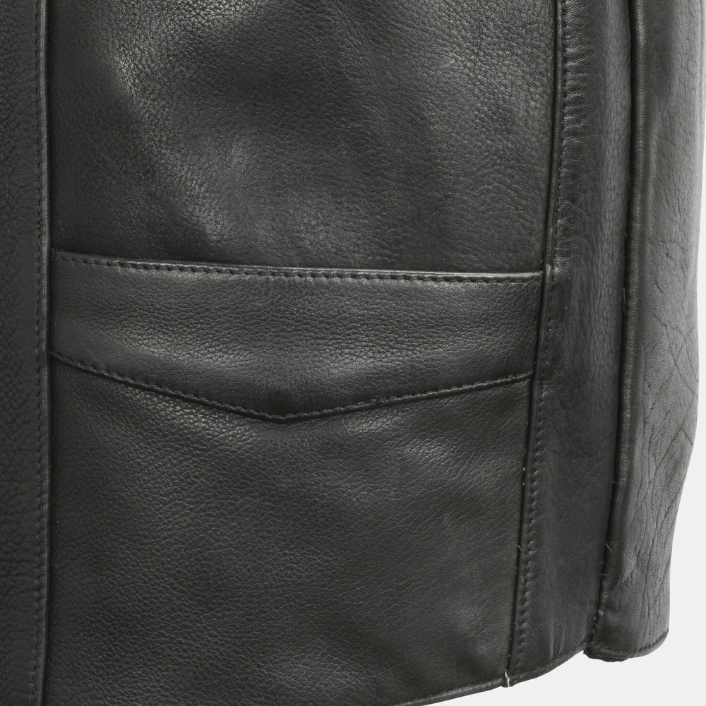 RIFF - Motorcycle Leather Vest Men's Vest Best Leather Ny   