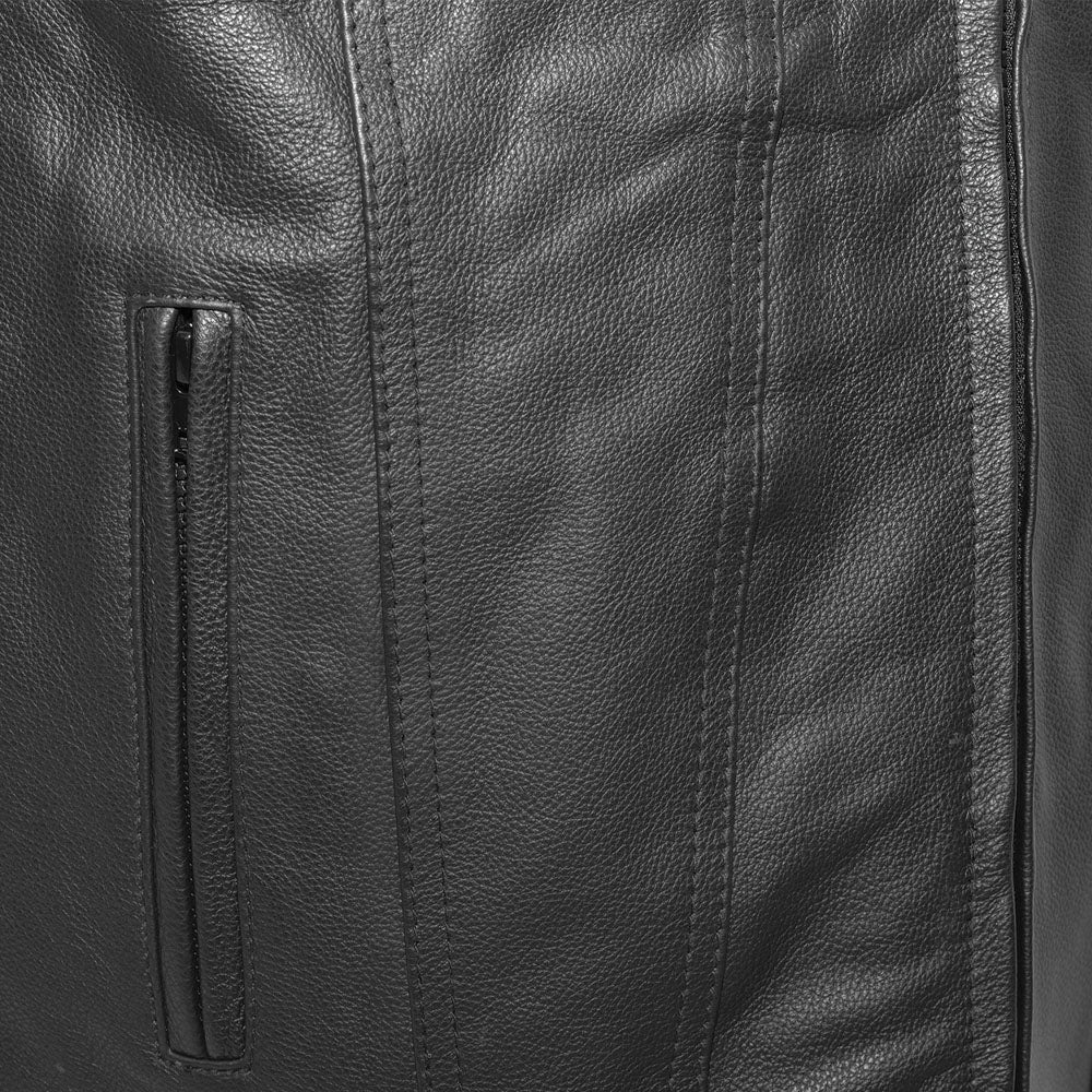 ROX - Motorcycle Leather Vest Men's Vest Best Leather Ny   
