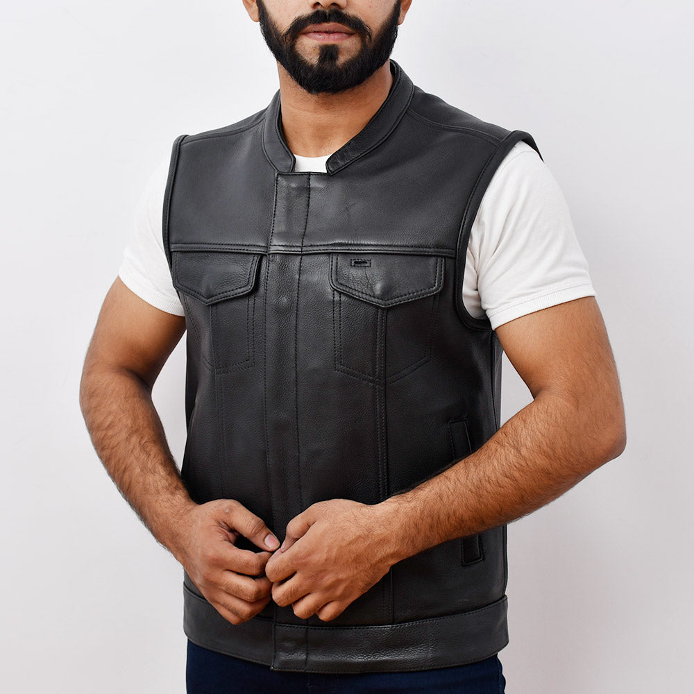 Best leather vest motorcycle hotsell