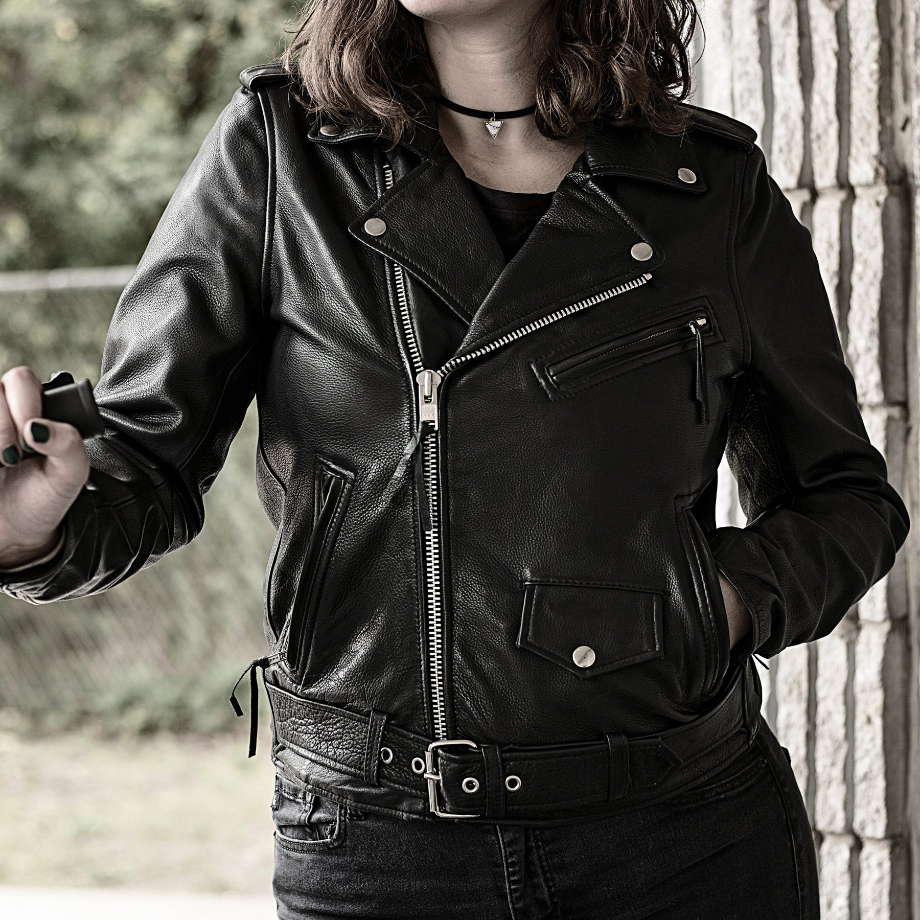 SUPASTAR LADY Motorcycle Leather Jacket Women's Jacket Best Leather Ny   