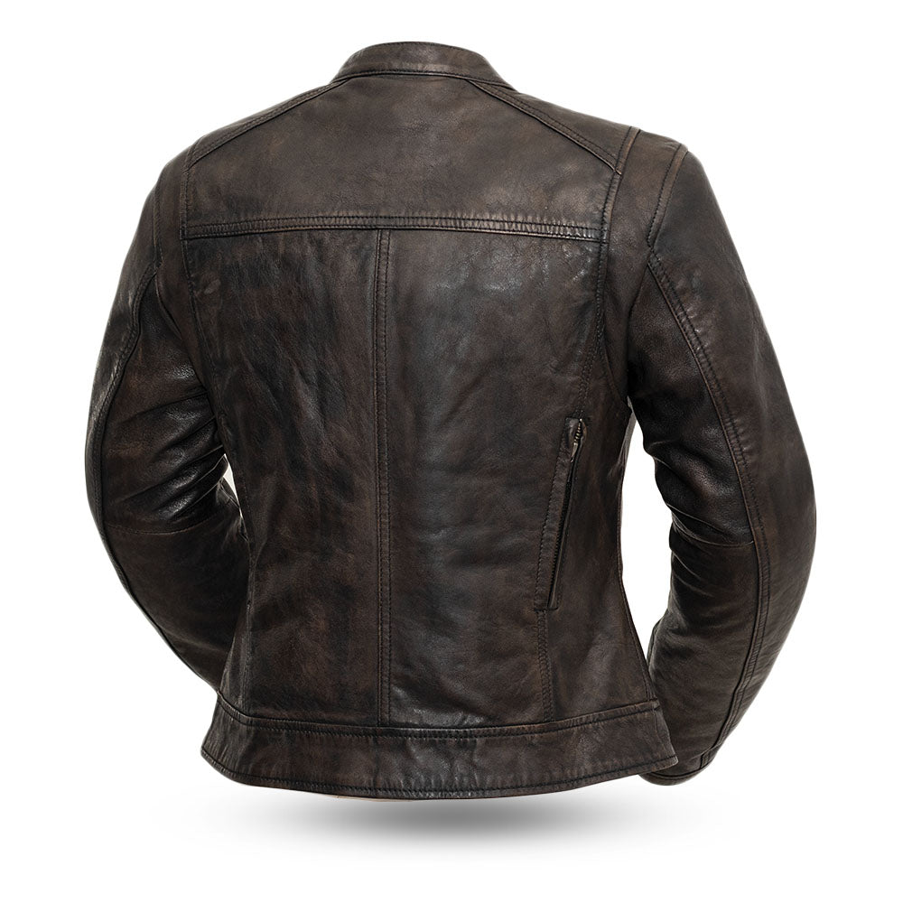 SWEET POISION Motorcycle Leather Jacket Women's Motorcycle Leather Jacket Best Leather Ny