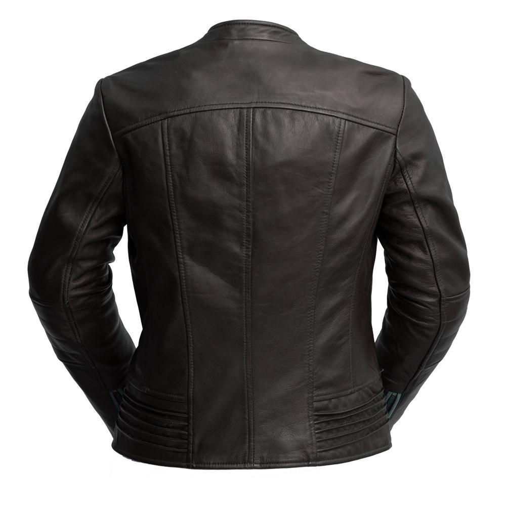 Trish - Women's Fashion Lambskin Leather Jacket (Black) Women's Jacket Best Leather Ny   