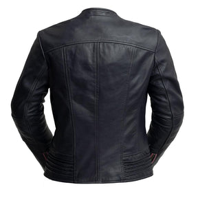 Trish - Women's Fashion Leather Jacket (Violet) Women's Jacket Best Leather Ny   