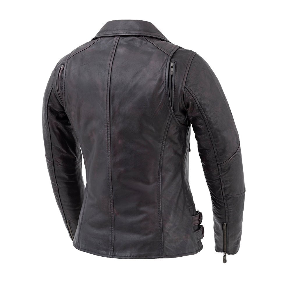 Velocity- Women's Motorcycle Leather Jacket Women's Leather Jacket Best Leather NY Company   