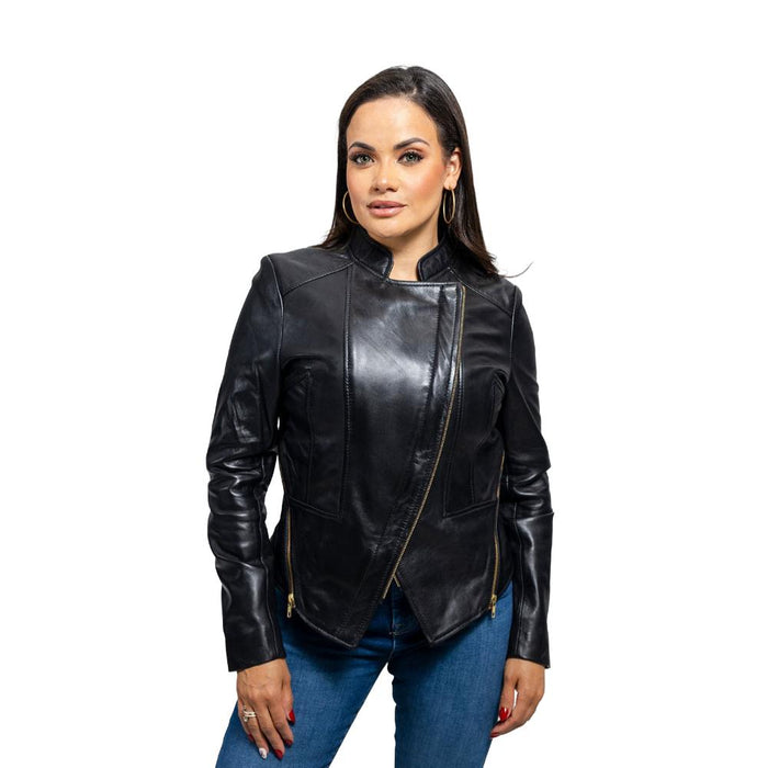 Zoey - Women's Fashion Lambskin Leather Jacket Women's Jacket Best Leather Ny   